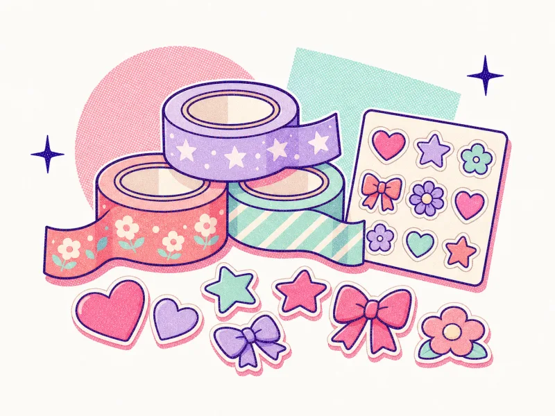 Stickers y Cintas 🌟