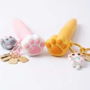 Llavero Estuche con Bolígrafo Huella Kuki Pinky 🐾
