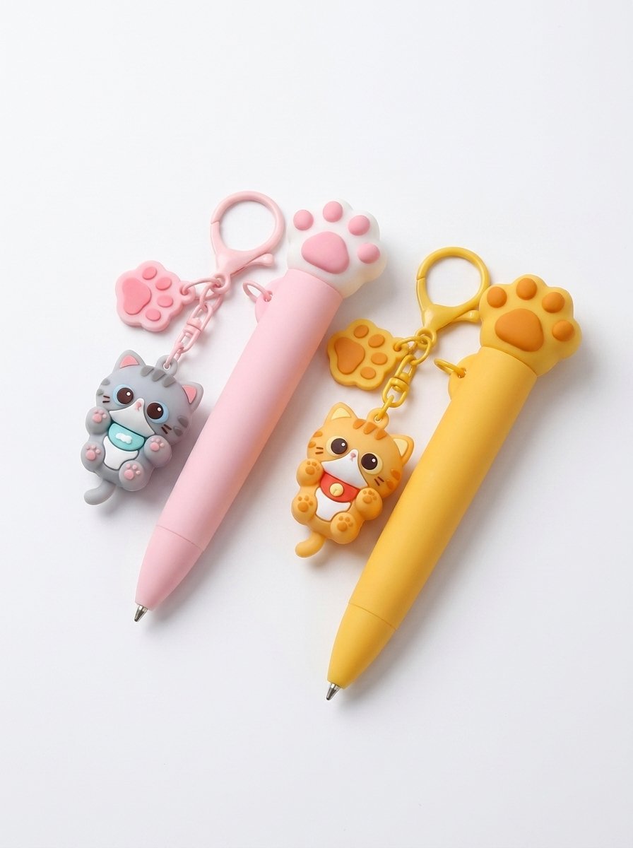 Llavero Estuche con Bolígrafo Huella Kuki Pinky 🐾 - Image 3