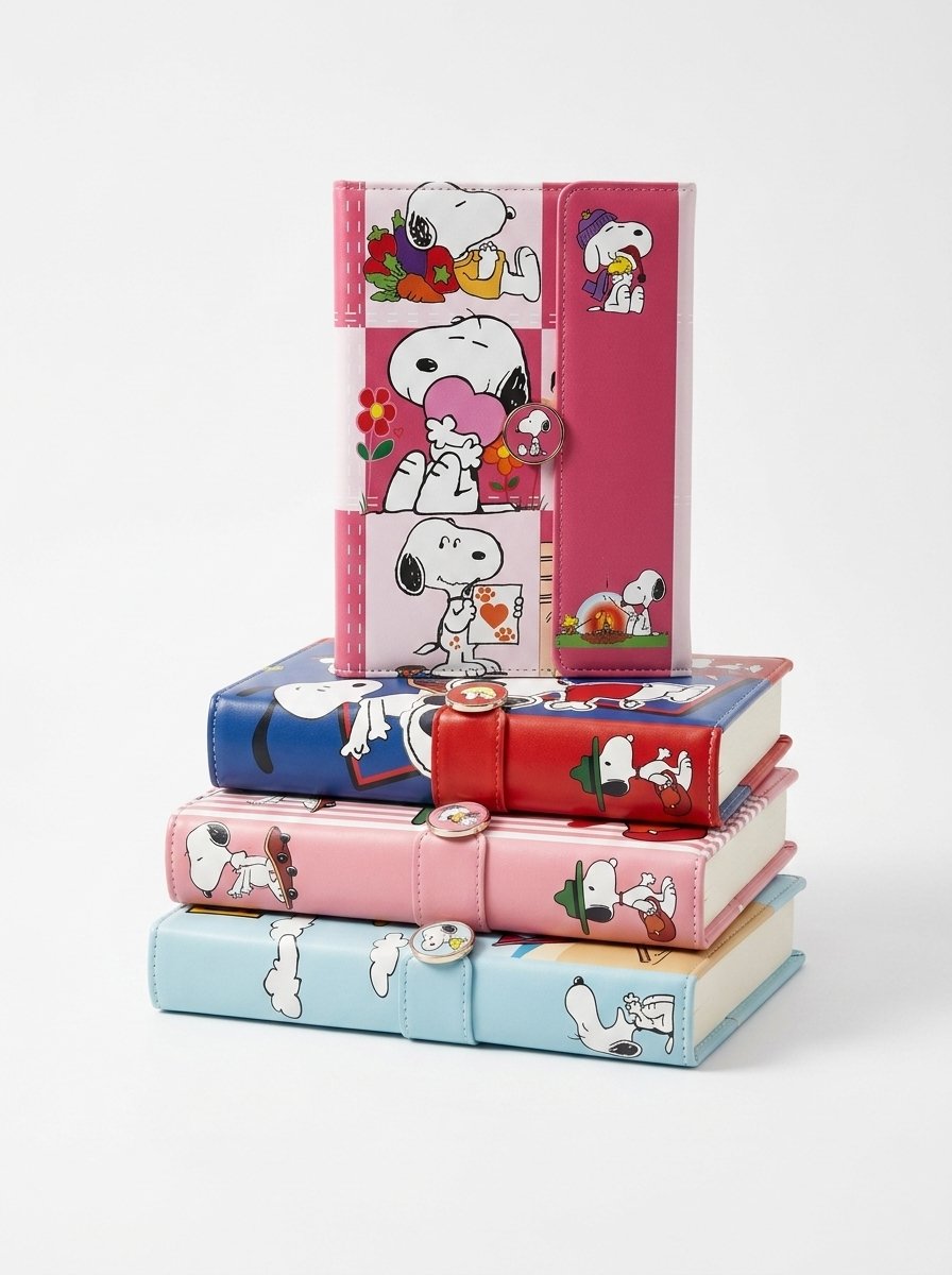 Agenda Acolchada Snoopy Broche de Imán Sweet Notes ☁️ - Image 2