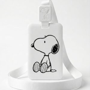 Porta Carnet de Silicona Snoopy Happy Day 🐾