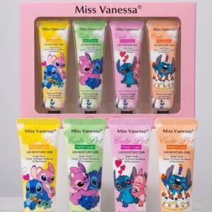 Set de 5 Cremas para Manos Stitch & Family Cute Pack 💖