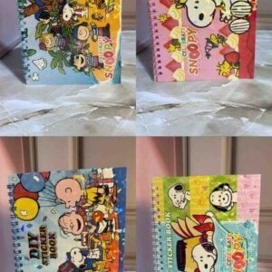 LIBRO DE STICKERS SNOOPY