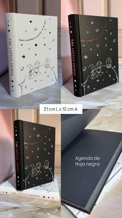 AGENDA PRINCIPITO PASTA DURAHOJA NEGRA