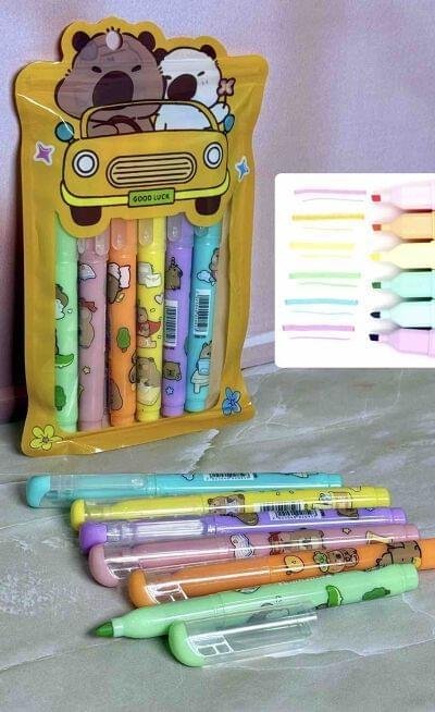 ESTUCHE RESALTADOR X6 CAPIBARA