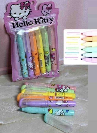 ESTUCHE RESALTADOR X6 HELLOKITTY
