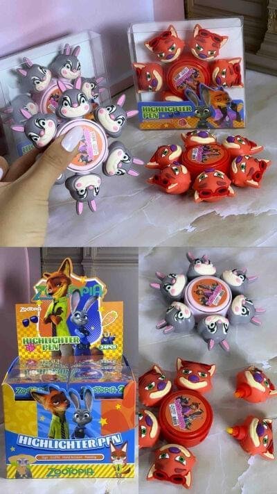 RESALTADOR SPINNER ZOOTOPIA (6PUNTAS)