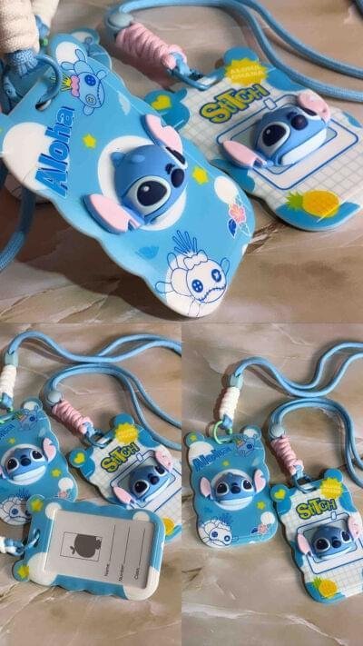 PORTA CARNET STITCH 3D