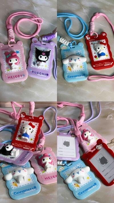 PORTA CARNET SANRIO 3D