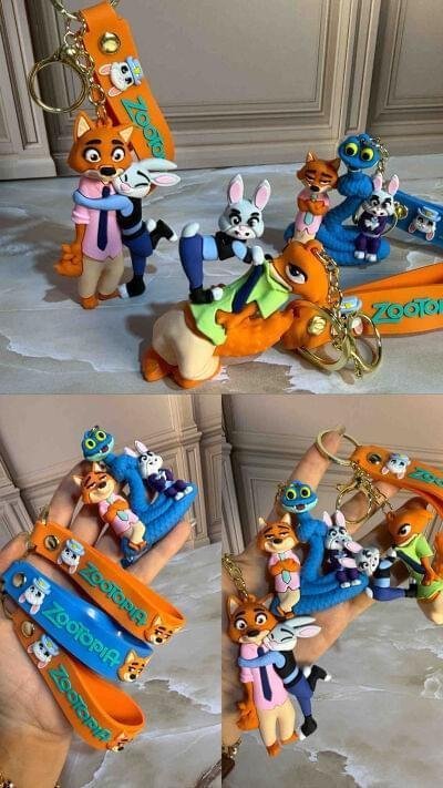 LLAVERO ZOOTOPIA ( DOBLE )