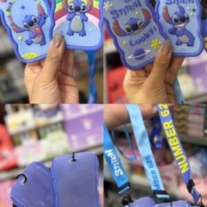 PORTA CARNET DE GOMA STITCH