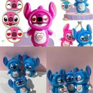 LLAVERO CON CABEZA QUE GIRASTITCH DISPONIBLE SOLO AZUL