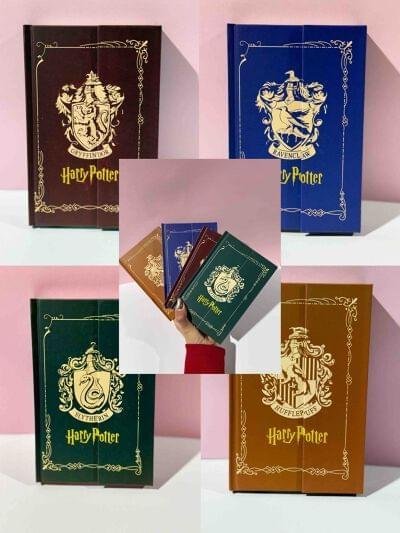 AGENDA PASTA DURA CASAS HARRYPOTTER