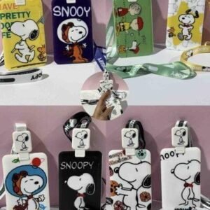 PORTA CARNET CON YOYO SNOOPY