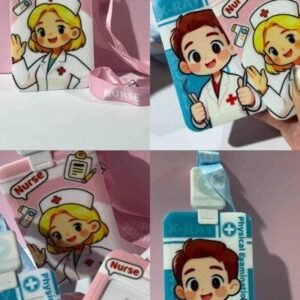 PORTA CARNET CON YOYO DOCTORENFERMERA