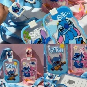 PORTA CARNET CON YOYO STITCH