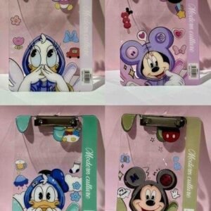 PLANILLERO PLASTICO FONDOTRANSPARENTE DE 33 CMPERSONAJES DISNEY