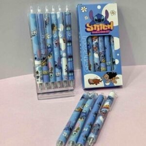 CAJA X6 BOLIGRAFO RETRACTILSTITCH TINTA NEGRA