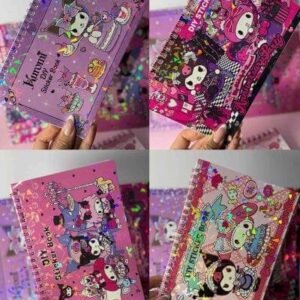 LIBRO ARGOLLADO CON HOJAS DESTIKERS SANRIO