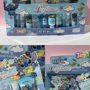 KIT X3 STITCH (PERFUME,CREMA,LABIALHIDRATANTE)