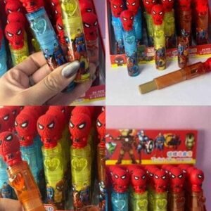 BORRADOR TIPO LABIAL CON LUZSPIDERMAN