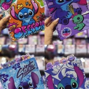 AGENDA ARGOLLADA STITCH CON 4SEPARADORES