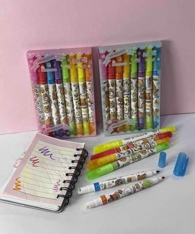 2 EN 1 ESTUCHE X8 SELLO RODILLOCON PLUMON CAPIBARA
