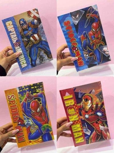 AGENDA PASTA DURA SUPER HEROES