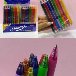 BOLIGRAFO GEL RETRACTIL X8 ENCOLORES 0.5 MM