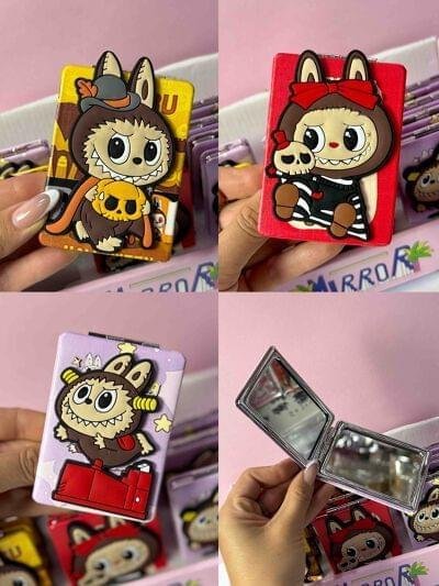 ESPEJO DOBLE LA BUBU 3D GOMA