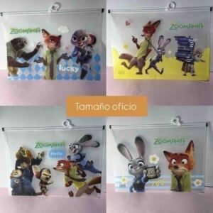 SOBRE TAMAÑO OFICIO CIERREHERMETICO ZOOTOPIA