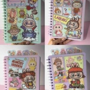 AGENDA PORTADA ESCARCHADA LABUBU