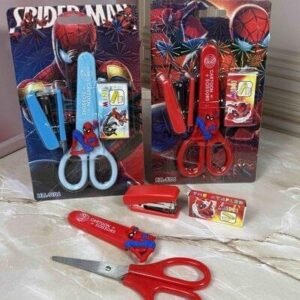 KIT TIJERA PUNTA ROMA CONCOSEDORA Y GANCHOS DE REPUESTOSPIDERMAN