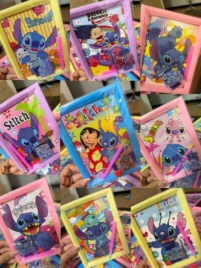 CUADRO DIAMANTES STITCH