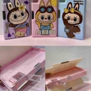 CARTUCHERA LA BUBU TIPO CAJITACON DOBLE COMPARTIMIENTO CONTAJALAPIZ