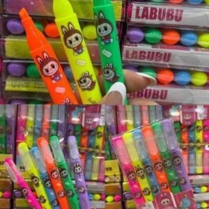RESALTADOR FLUORESCENTEESTUCHE X6 LA BUBU