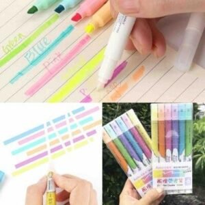RESALTADOR BORRABLE ESTUCHE X6