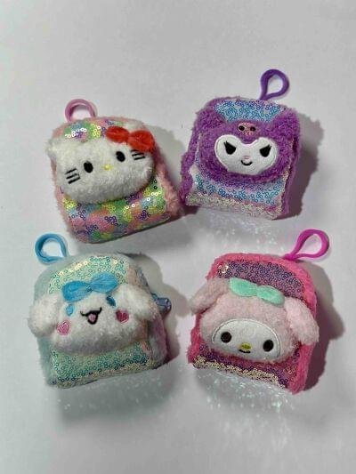 MONEDERO 3D PELUCHE