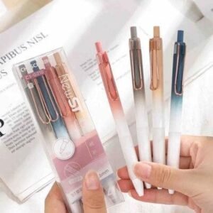 ESTUCHE X4 BOLIGRAFO CROSHRETRACTIL PASTEL ( TINTA NEGRA )
