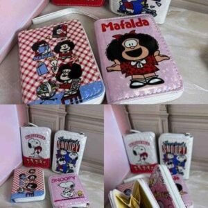BILLETERA MAFALDA Y SNOPPY ( SEVENDE SURTIDA )