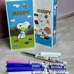 CAJA X12 BOLÍGRAFO GEL 0.5SNOOPY