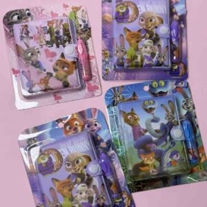 KIT AGENDA CON BOLIGRAFO ZOOTOPIA