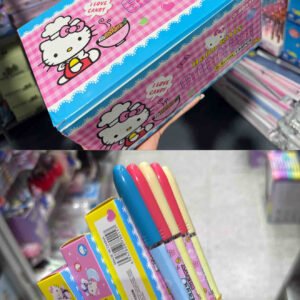 CAJA X12 CAJAS DE BOLIGRAFO GEL HELLO KITTY