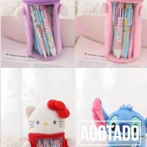 KIT POR 3 CARTUCHERAS ( KUROMI,HELLO KITTY,MELODY)