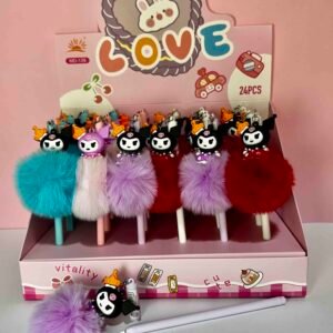 BOLIGRAFO LLAVERO PELUCHE KUROMI