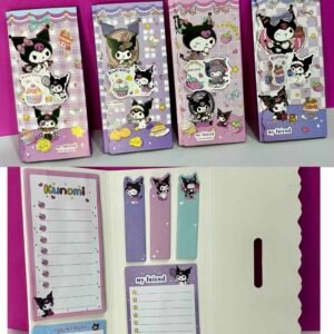 NOTAS ADHESIVAS TIPO LIBRO KUROMI
