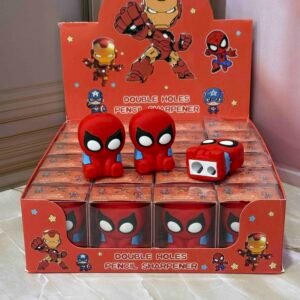 TAJALAPIZ DOBLE SERVICIO SPIDERMAN