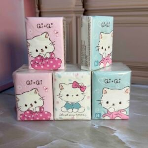 PAQUETE DE PAÑUELOS GATOS X9