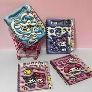 AGENDA ARGOLLADA CON STICKERS SANRIO