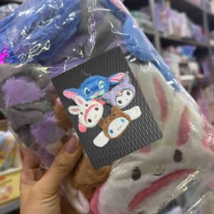 PAQUETE X12 UNIDADES LLAVERO PELUCHE SANRIO
